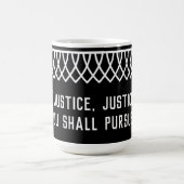 RGB Lace Collared Justice, Justice U will Kaffeetasse (Mittel)