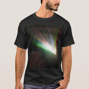 Rgb-Laserstrahlen T-Shirt