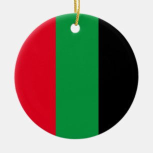 RGB Pan African Keramik Ornament