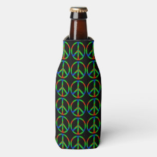 RGB Peace Sign Flasche Cooler Flaschenkühler