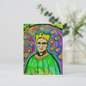 RGB Postkarte Ruth Baden Ginsburg - Rolle als Star (Stehend Vorderseite)