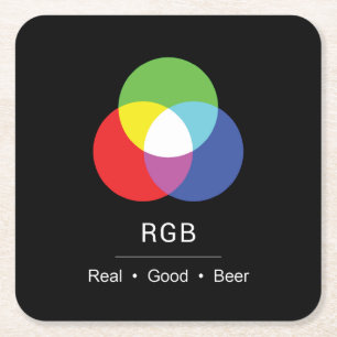 RGB Really Good Beer Designer's Untersetzer