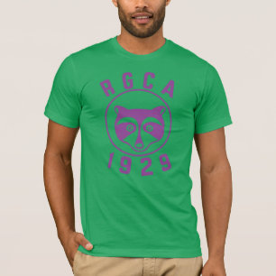 RGCA Men's Basic T - Shirt Lila Logo