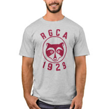 RGCA Men's Basic T - Shirt Red Logo