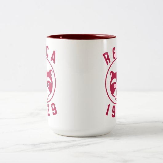 RGCA rote Tasse Logos 15oz (Mittel)
