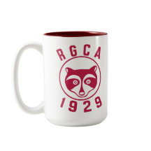 RGCA rote Tasse Logos 15oz