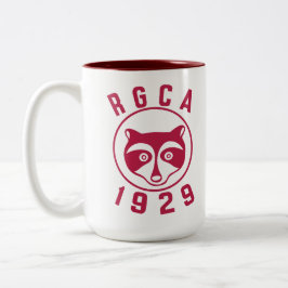 RGCA rote Tasse Logos 15oz