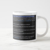 RGPhoto Wermz Logo with Description Giant Coffee M Jumbo-Tasse (Rechts)