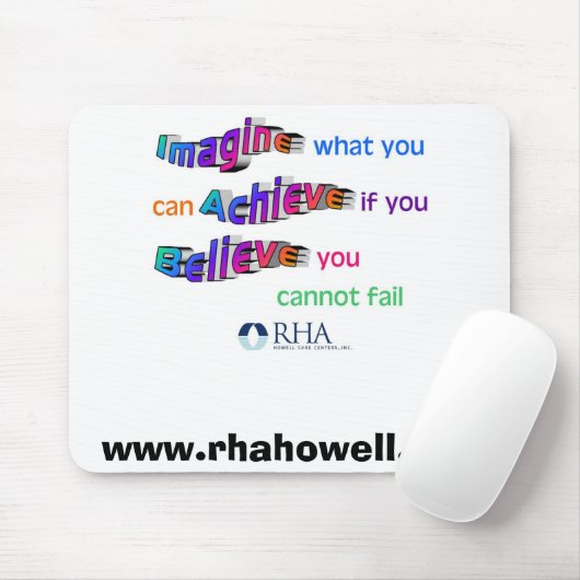 RHA Howell stellen sich Mausunterlage vor Mousepad (Mit Mouse)