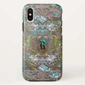 Rhadmache Monogram Case-Mate iPhone Hülle (Rückseite)
