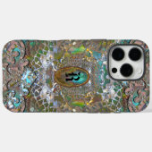 Rhadmache Monogram Case-Mate iPhone Hülle (Rückseite (Horizontal))