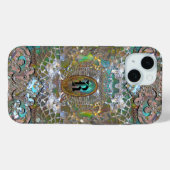 Rhadmache Monogram Case-Mate iPhone Hülle (Rückseite (Horizontal))