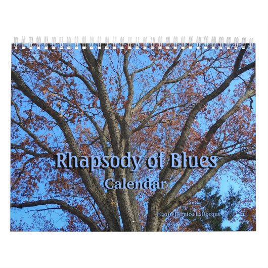 Rhapsodie der Blues - Kalender (Titelbild)
