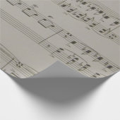 Rhapsodie im Blau Geschenkpapier (Ecke)