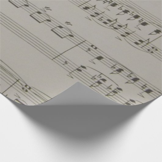 Rhapsodie im Blau Geschenkpapier (Ecke)