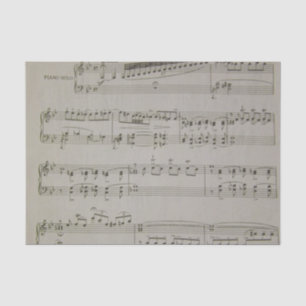 Rhapsodie im Blau Seidenpapier