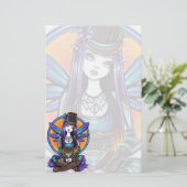 "Rhapsodies-" gotischer Wermut-feenhaftes Briefpapier (Stehend Vorderseite)