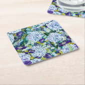 Rhapsody Hydrangea Floral Untersetzer (angewinkelt)