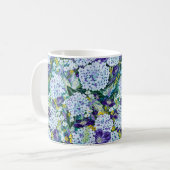 Rhapsody - Hydrangea und Poppy Floral Tasse (Vorderseite Links)