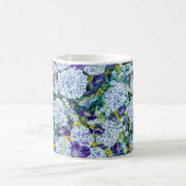 Rhapsody - Hydrangea und Poppy Floral Tasse (Mittel)