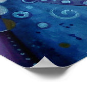 Rhapsody in Blau Poster (Ecke)