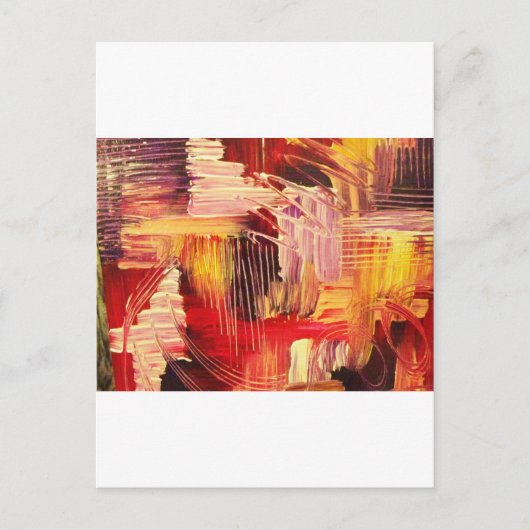 RHAPSODY IN MAGENTA POSTKARTE (Vorderseite)