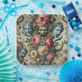 Rhapsody Road - Gothic Floral Pillow Pappteller (Party)