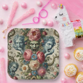 Rhapsody Road - Gothic Floral Pillow Pappteller (Party)