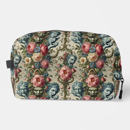 Rhapsody Road - Gothic Floral Waschbeutel (Vorderseite)