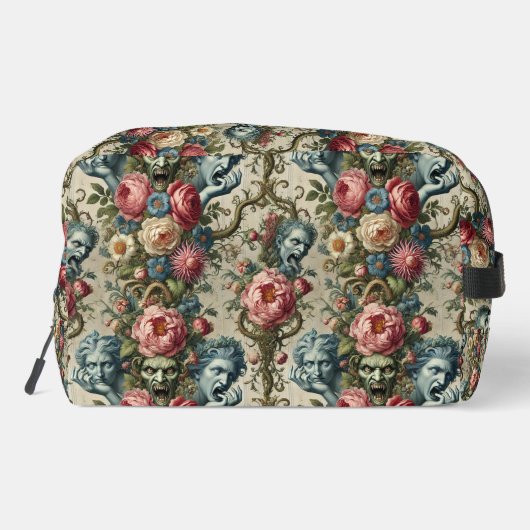 Rhapsody Road - Gothic Floral Waschbeutel (Rückseite)