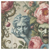 Rhapsody Road - Gothic Statement Tile Stoff (Nahaufnahme)