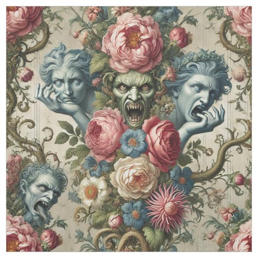 Rhapsody Road - Gothic Statement Tile Stoff (Muster)