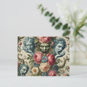 Rhapsody Road - Gothic Viktorianisch Feiertagspostkarte (Stehend Vorderseite)