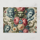 Rhapsody Road - Gothic Viktorianisch Feiertagspostkarte (Vorderseite)