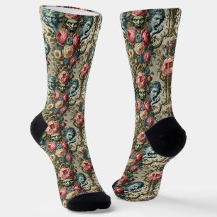 Rhapsody Road - Gothic Viktorianisch Tapestes Socken