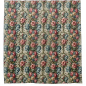 Rhapsody Road - Gotisches Barock Duschvorhang (Vorderseite)