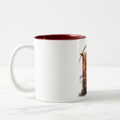 Rhapsody von Dragonlore: Niedlicher Drachencup - T Zweifarbige Tasse (Links)