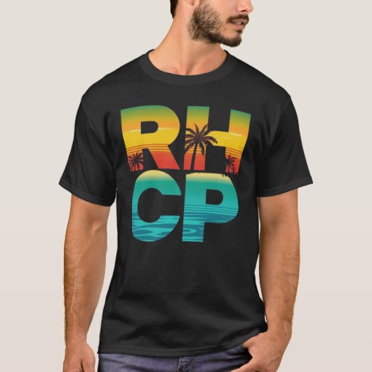 RHCP California Vibes Tee – Red Hot Chili Peppers (Vorderseite)