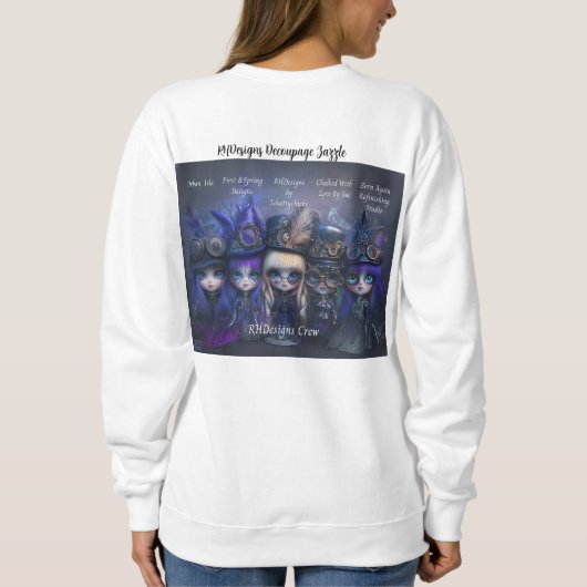 RHDesign Crew Sweatshirt (Rückseite)