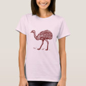 Rhea - Dark Red T-Shirt (Vorderseite)