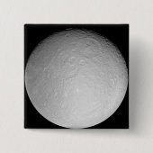 Rhea des Saturn-Eismondes Button (Vorderseite)