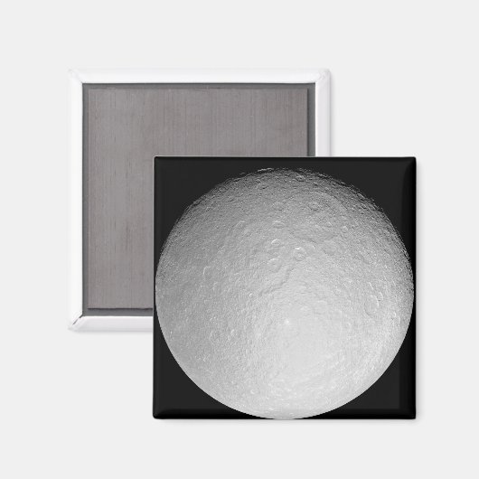 Rhea des Saturn-Eismondes Magnet (Vorderseite/Rückseite)