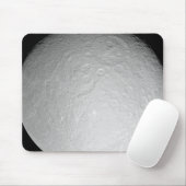 Rhea des Saturn-Eismondes Mousepad (Mit Mouse)