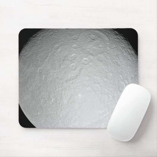 Rhea des Saturn-Eismondes Mousepad (Mit Mouse)