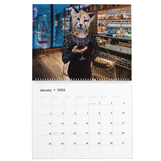 Rhea-Kalender 2022 Kalender (Jan 2026)