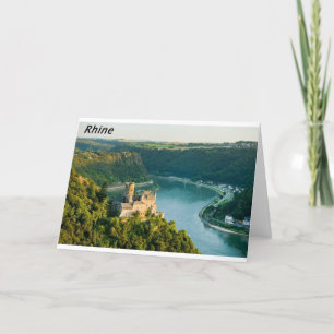 Rhein-Deutschland Angie. Feiertagskarte