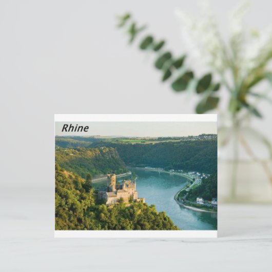 Rhein-Deutschland Angie. Postkarte (Stehend Vorderseite)