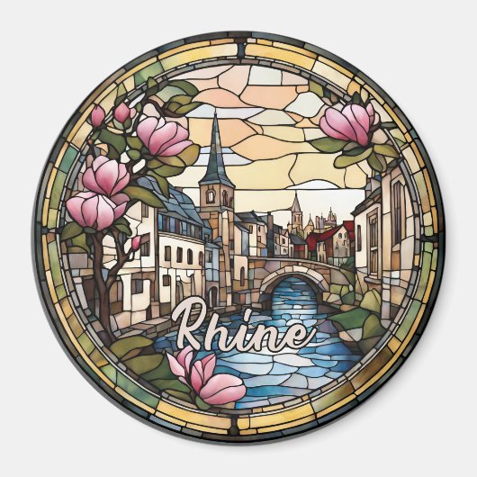 Rhein Deutschland Magnet (Vorne)