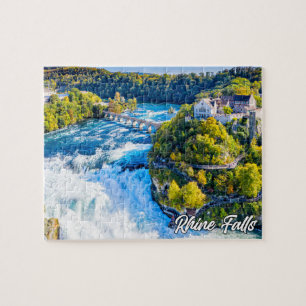 Rhein Falls, Schaffhausen, Schweiz Puzzle