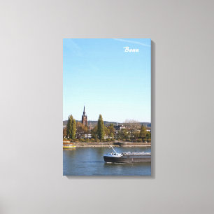 Rhein Leinwanddruck